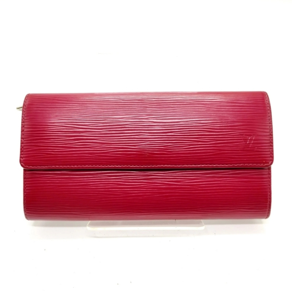Louis Vuitton LV Long Wallet  Bordeaux Epi